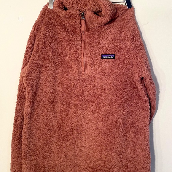 Patagonia Los Gatos 1/4 zip Fleece - Burnt Orange - Picture 2 of 6